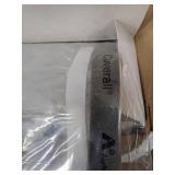 Disposable Face Shield Assembly: Hook-and-Loop, Polyester, Anti-Fog, Clear