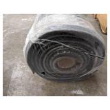 Drainage Runner, 15 ft L, 3 ft W, 1/2 in Thick, Rectangle, Black