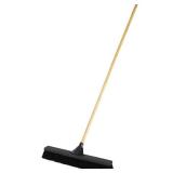 Rubbermaid Commercial, RCP2040000, Tampico Anti-twist Push Broom, 1 Each, Wood Grain