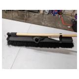 Rubbermaid Commercial, RCP2040000, Tampico Anti-twist Push Broom, 1 Each, Wood Grain