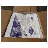 Kimtech W4 Critical Task Wipers, Flat Double Bag, 12x12, White, 100/Pack, 5 Packs/Carton -KCC33330