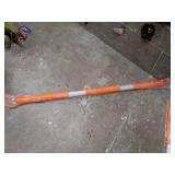 Telescoping Cone Bar, Orange, 60-108 in L