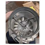 Turbine Ventilator, External, 6 in Throat Dia., 147 cfm CFM @ 4 MPH Wind