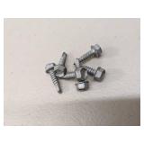 3/4 in Steel Self Drilling Screw with Hex Washer Head Type and Climaseal Finish