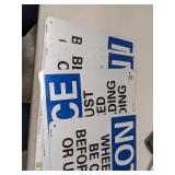 4pk Notice Sign, Sign Format Traditional OSHA, Wheels Must Be Chocked Before Loading Or Unloading