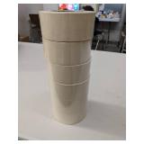 6Rolls 3M 201+ Masking Tape,Tan,1-7/8 in. x 60 yd