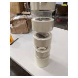 6Rolls 3M 201+ Masking Tape,Tan,1-7/8 in. x 60 yd