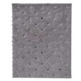 BRADY SPC ABSORBENTS SRP100 Absorbent Pad, Absorbs 5.5 gal. Universal, PK 100 ,Gray