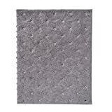 BRADY SPC ABSORBENTS SRP100 Absorbent Pad, Absorbs 5.5 gal. Universal, PK 100 ,Gray