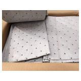 BRADY SPC ABSORBENTS SRP100 Absorbent Pad, Absorbs 5.5 gal. Universal, PK 100 ,Gray