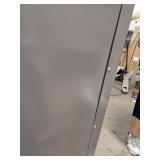 Retails: $1100 Wardrobe Locker: 36 in x 18 in x 72 in, Louvered, 3 Tiers, 3 Units Wide, Padlock Hasp, Steel