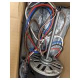 Room Air Conditioner Motor, 1/4 HP, Permanent Split Capacitor, Nameplate RPM 1,625