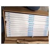 LEED/Green Pleated Air Filter, 20x20x1, MERV 13, High Capacity, Synthetic, Beverage Board