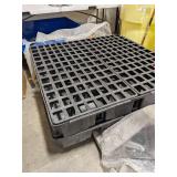 Spill Deck, 121 gal Spill Capacity, Polyethylene, 10,000 lb Load Capacit