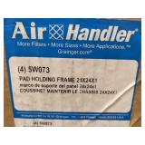 Filter Pad Holding Frame, 24x24x1, Galvanized Steel, For Use With Filter Pad