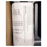 Freestanding Open Plastic Shelving 14-3/8 W x 20 D x 48 H 200 lb Load Cap. 5 Shelves Gray