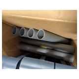 Freestanding Open Plastic Shelving 14-3/8 W x 20 D x 48 H 200 lb Load Cap. 5 Shelves Gray