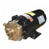Dayton 208 to 240/480V AC Open Dripproof Centrifugal Pump, 3-Phase, 1-1/4 in NPT Inlet Size
