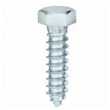 Hex Lag Screw, Zinc, 1/2x2 L