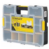 STANLEY Adjustable Compartment Box,Plastic,Black STST14027