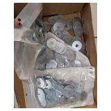 Steel Fender Washer, Zinc Plated Fastener Finish, Fits Bolt Sizes 3/8 in