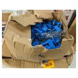 Bolt Seals, Plastic, Blue