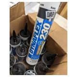 DAP Dynaflex 230 10.1 oz. Black Premium Exterior/Interior Window, Door and Trim Sealant (12-Pack)