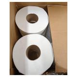 Toilet Paper Roll, Tough Guy, Jumbo Core, 2 Ply, 3 3/8 in Core Dia., PK 12