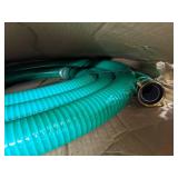 Water Suction and Discharge Hose, 2 in, 20 ft, Aluminum x Aluminum Fitting Material, 79 psi