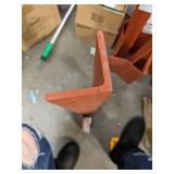 Tapco 23-VR3B V-Loc Traffic Post Breakaway Soil Anchor, 2-3/8" OD Round Post