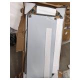 Retail: $375 Fixed Height Work Table, Stainless Steel, 24 in Depth, 34 1/2 in Height, 48 in Width,600 lb Load Cap