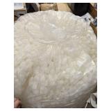 Packing Peanuts, Biodegradable, S-Shaped, Bag Size 20 cu ft, Bag Height 49 in