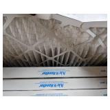 General Use Pleated Air Filter, 24x24x2, MERV 8, High Capacity, Synthetic, Beverage Board