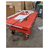 Retails: $1125 Scissor Lift Table, 660 lb. Cap, 20-1/2"W, 39-1/2"L