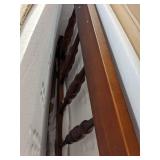 MANTUA HB45-TC Full/Queen Traditional Headboard, Cherry