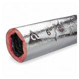 Insulated Flexible Duct, R 6.0, 12 in Flexible Duct Inside Dia.