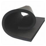 36 in x 48 in NBR/PVC Insulation Sheet, 1 in Thick, 4.0 Approx. R Value, Black