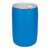 55 gal Blue Polyethylene Open Head Transport Drum