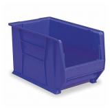 Retails: $40 Hopper Bin, Blue, 12 inH x 20 inL x 12 3/8 inW, 1EA