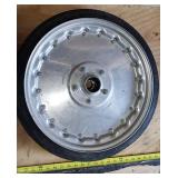 Pair of Dragster Center Line 17in rims with Cheng Shin tires