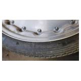 Pair of Dragster Center Line 17in rims with Cheng Shin tires