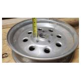 Single Weld Aluminum Funny Car rim with Ford spindle