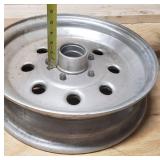 Single Weld Aluminum Funny Car rim with Ford spindle