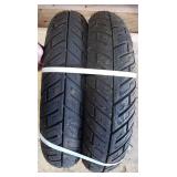 New Pair of Speed Rated Michelin Gold Standard 120/70-15 M/C (56S) Moped Tires