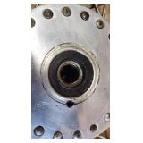 Used Chrome Plated Spoked Wire Front Motorcycle Rim ~ some rust developing