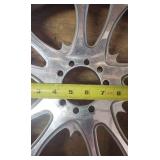 Used Billet Aluminum Rear Motorcycle Rim (19 in. diameter and 9.25 in. width)