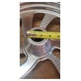 Used Billet Aluminum Motorcycle Rim w/Hub (19.25 in. diameter and 4.125 in. width)