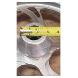 New Billet Aluminum Motorcycle Rim w/Hub (19.25 in. diameter and 4.125 in. width)