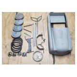 VTG Sears Metal Pedal Car Kit ~ 1950s Era Body ~ Gray Primer Painted ~ missing hardware, trim and instructions ~ Body: 36 x 14 x 10 in. tall