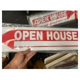 6 Brand New Open House Real Estate Signs